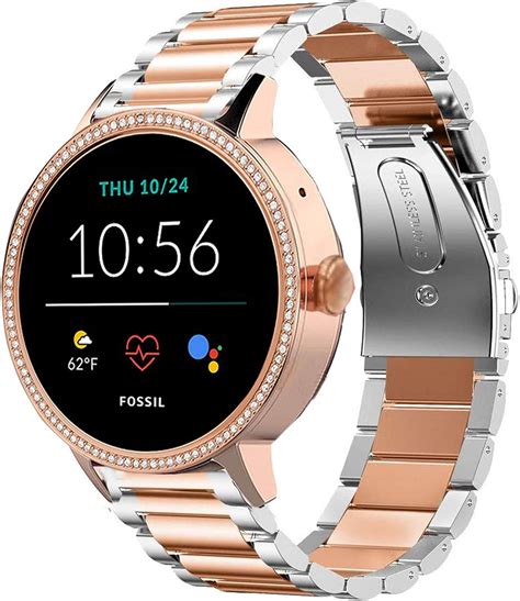 damen smartwatch gold